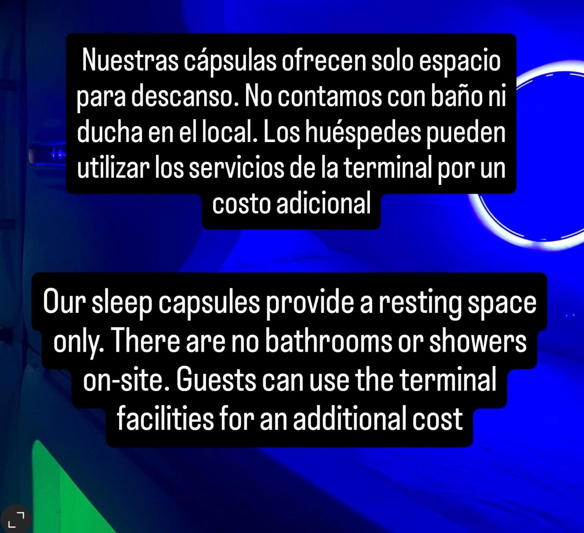 Capsulas Descanso Terminal Bogotá Dış mekan fotoğraf